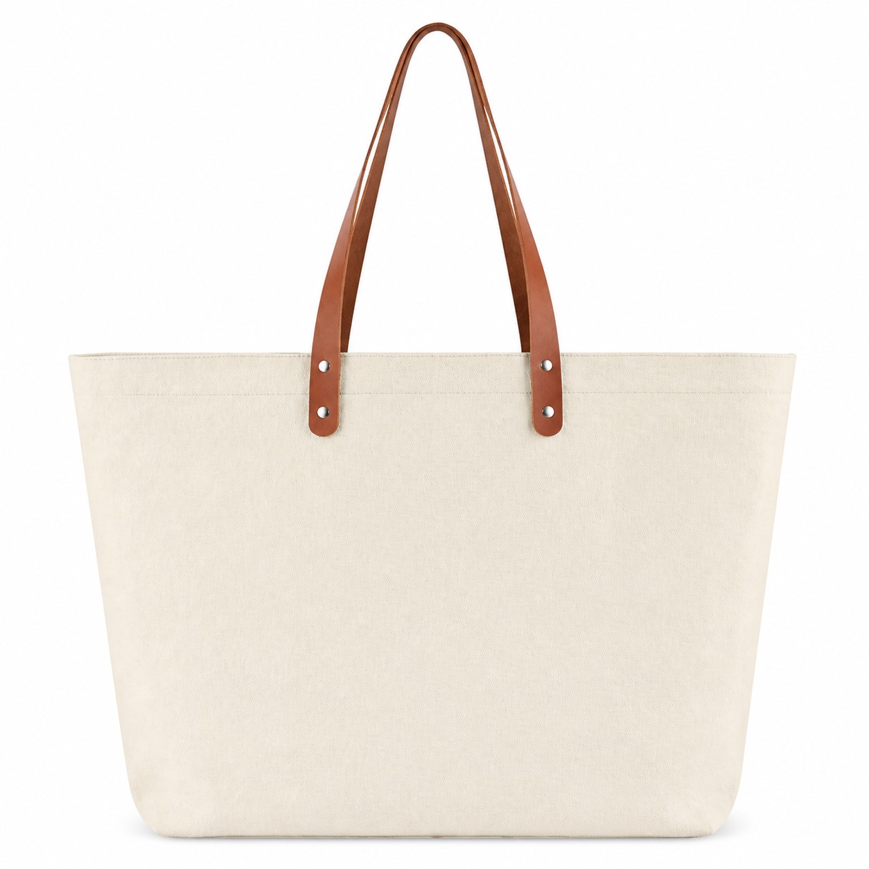 Long Handle 12 Oz Cotton Canvas Boat Tote — view 2
