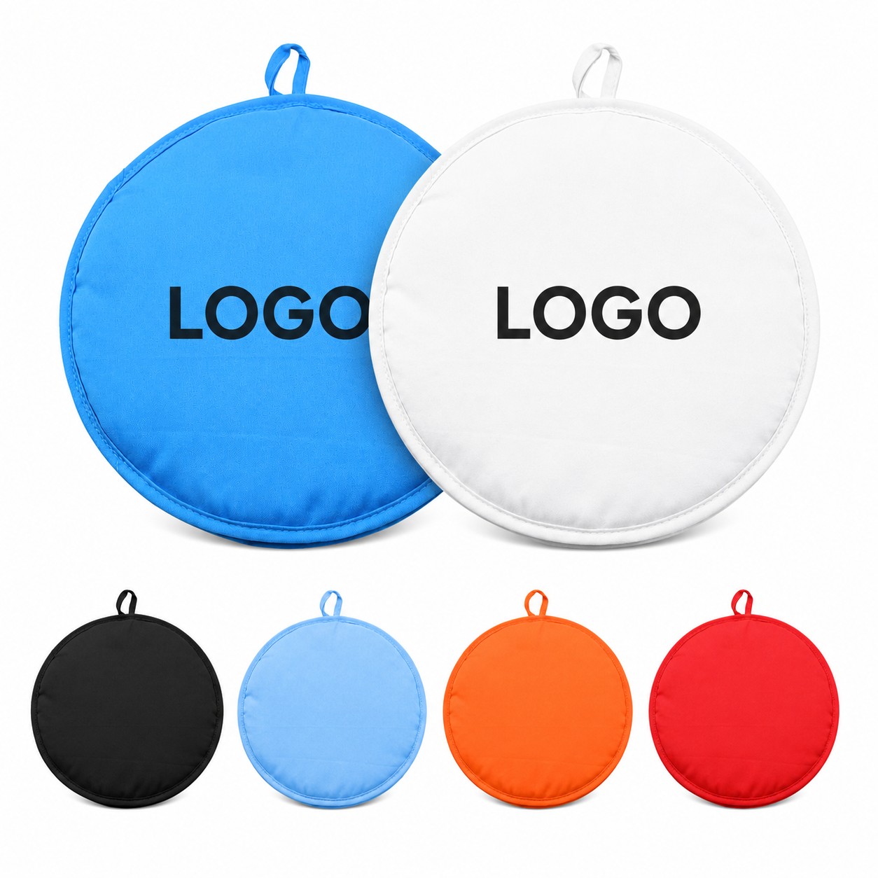 Round Insulated Polyester Tortilla Warmer Pouch