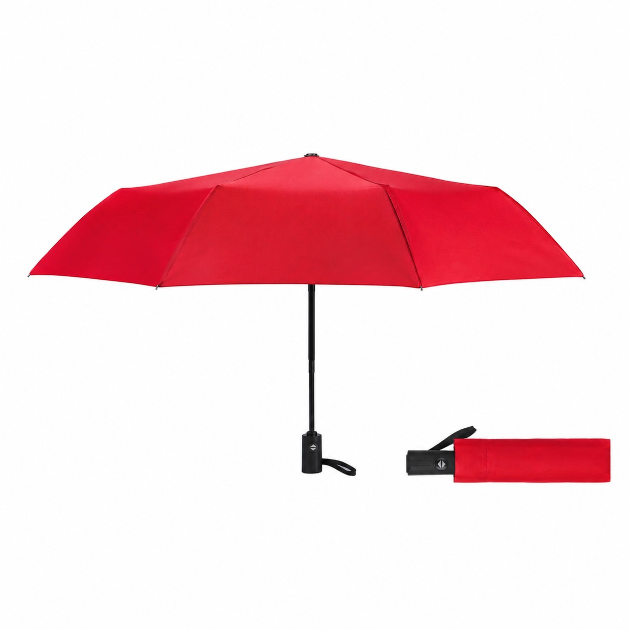 Telescopic Auto Close Travel Umbrella — Royal Blue