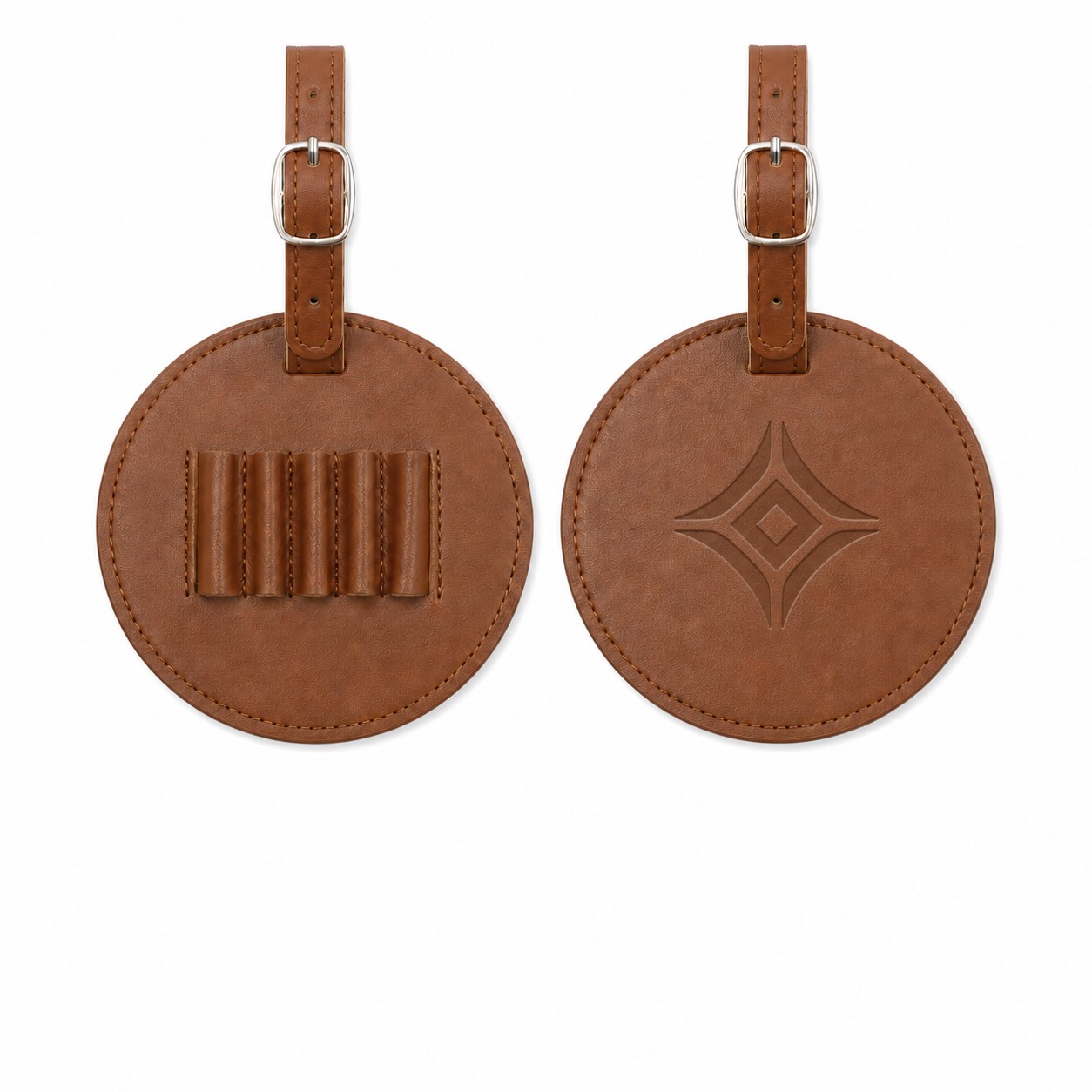 PU Polo Golf Tee Holder With Buckle