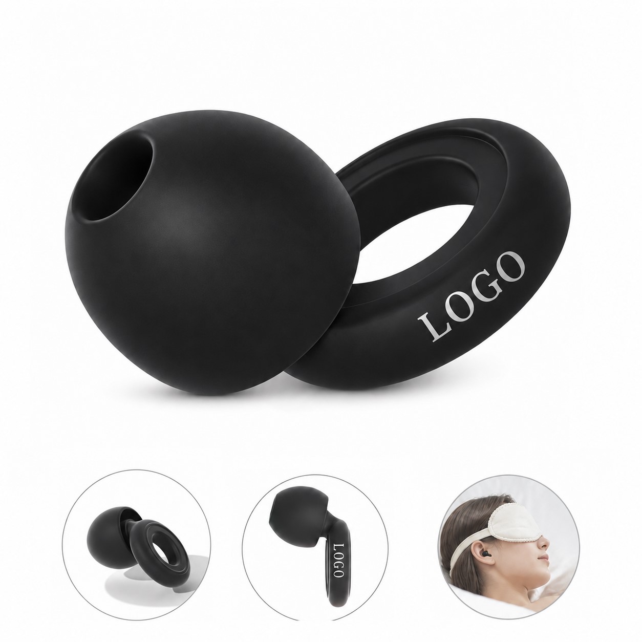 Soft Silicone Noise Reduction Ear Plugs