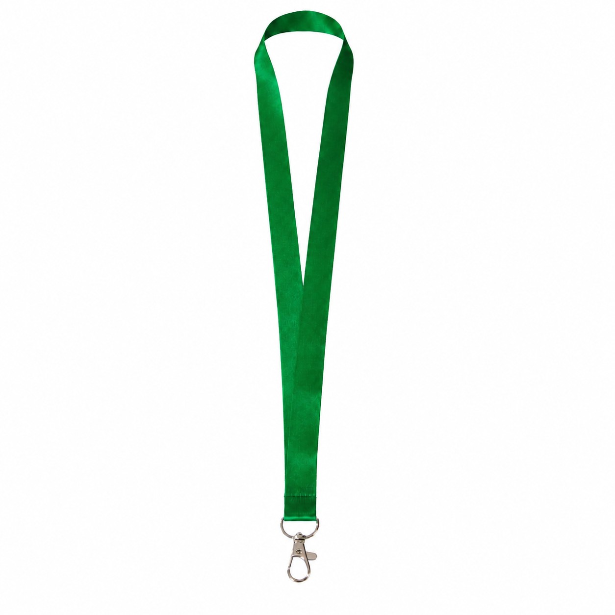 Recycled RPET Badge Lanyard — Green