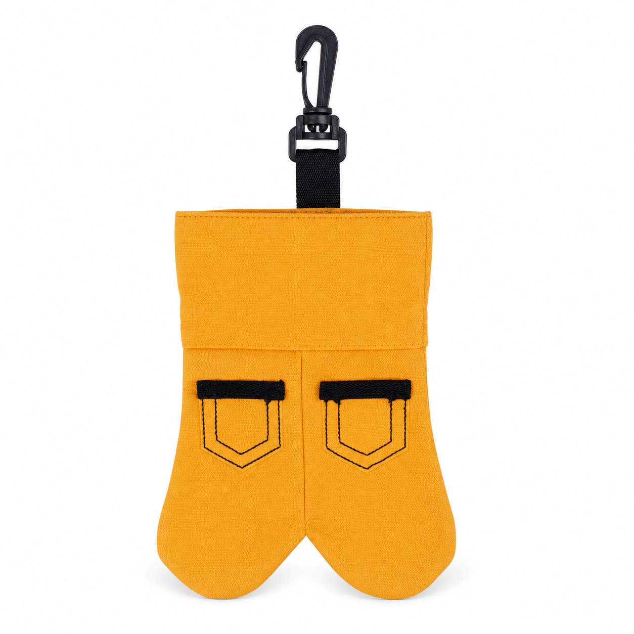 Nylon Golf Ball Pouch With Swivel Clip — view 2