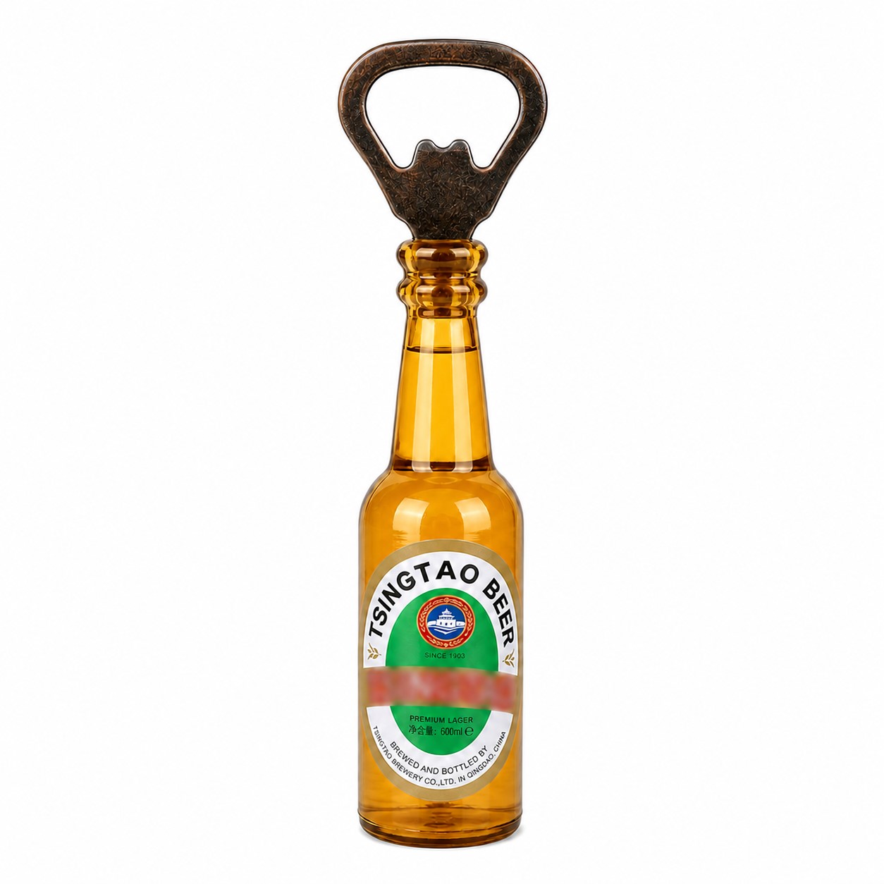 Magnetic Bottle Opener Fridge Accessory — Bronze Gold