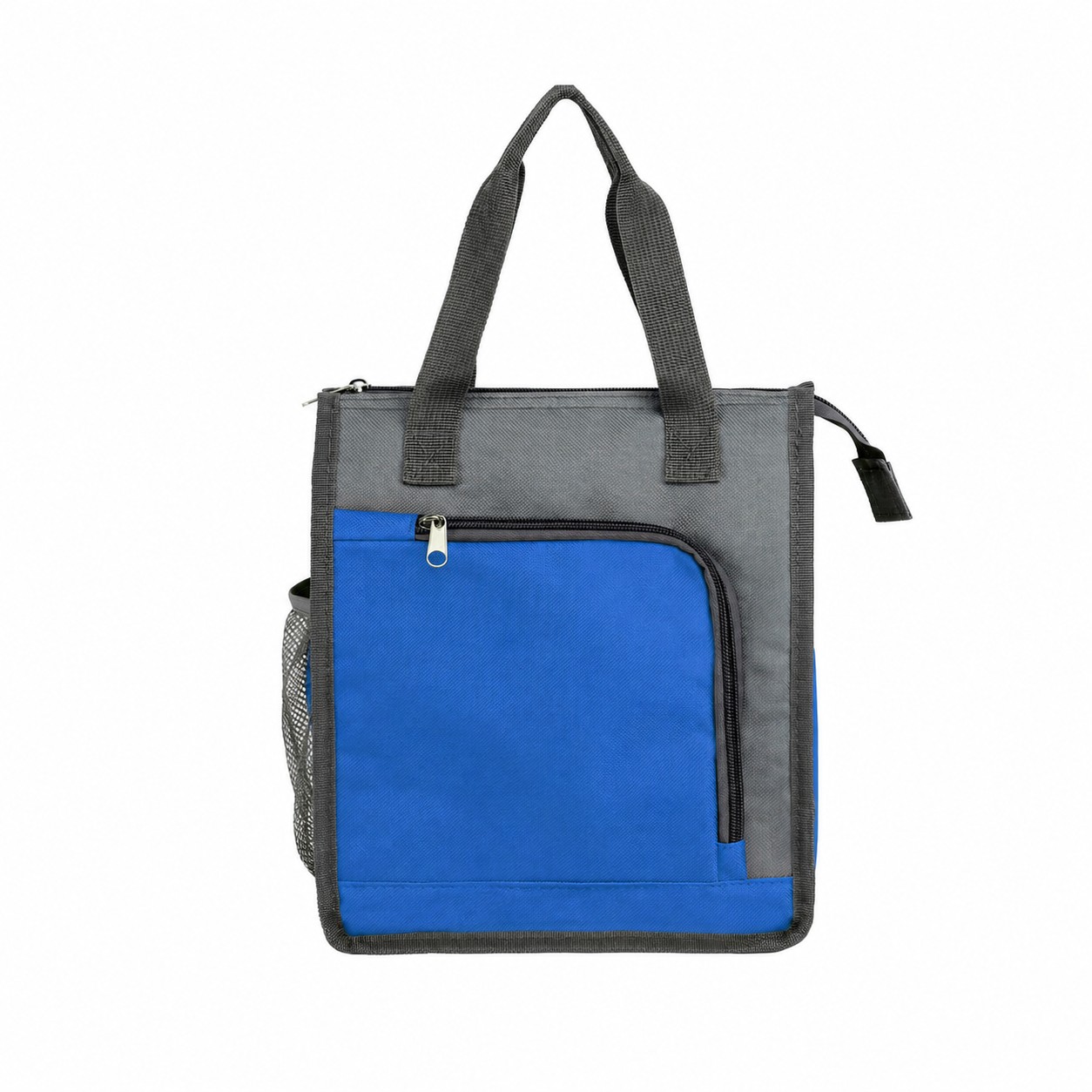 300D Polyester Insulated Lunch Cooler Tote — Blue