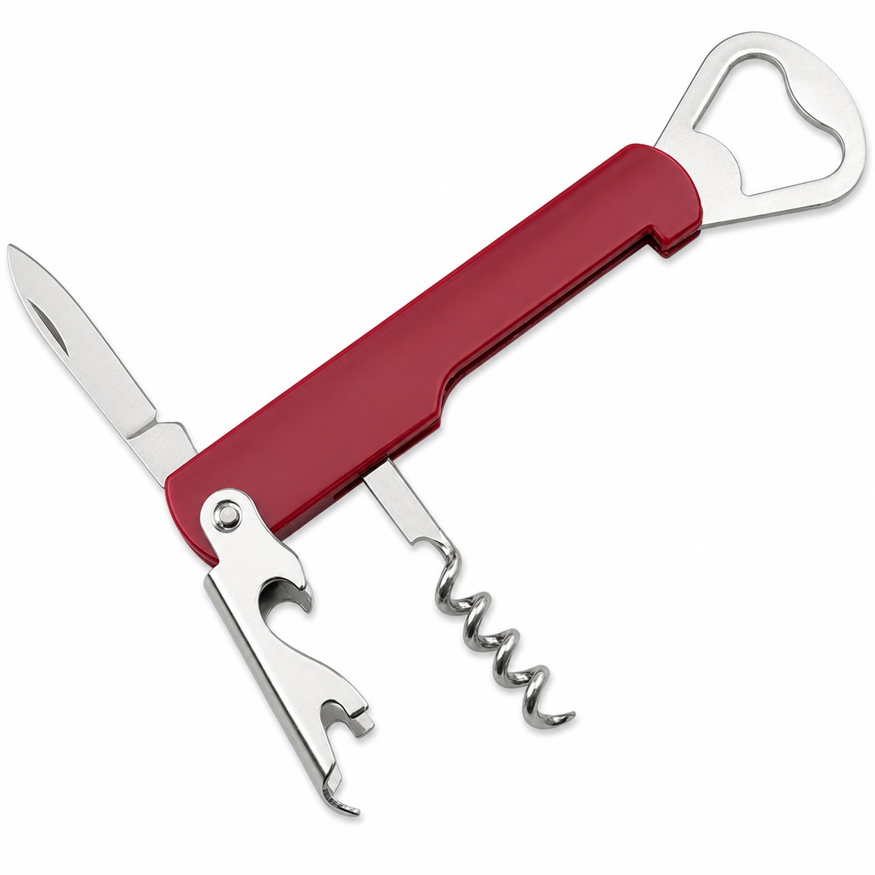 Stainless Steel Four Function Bar Opener — view 2