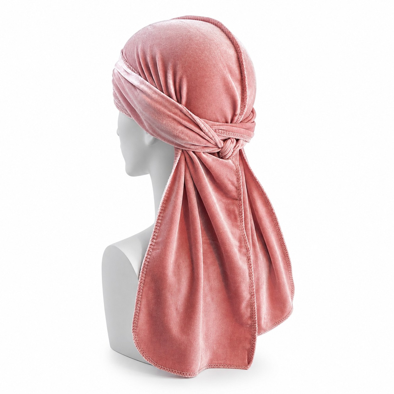 Velvet Long Tail Durag Headwrap