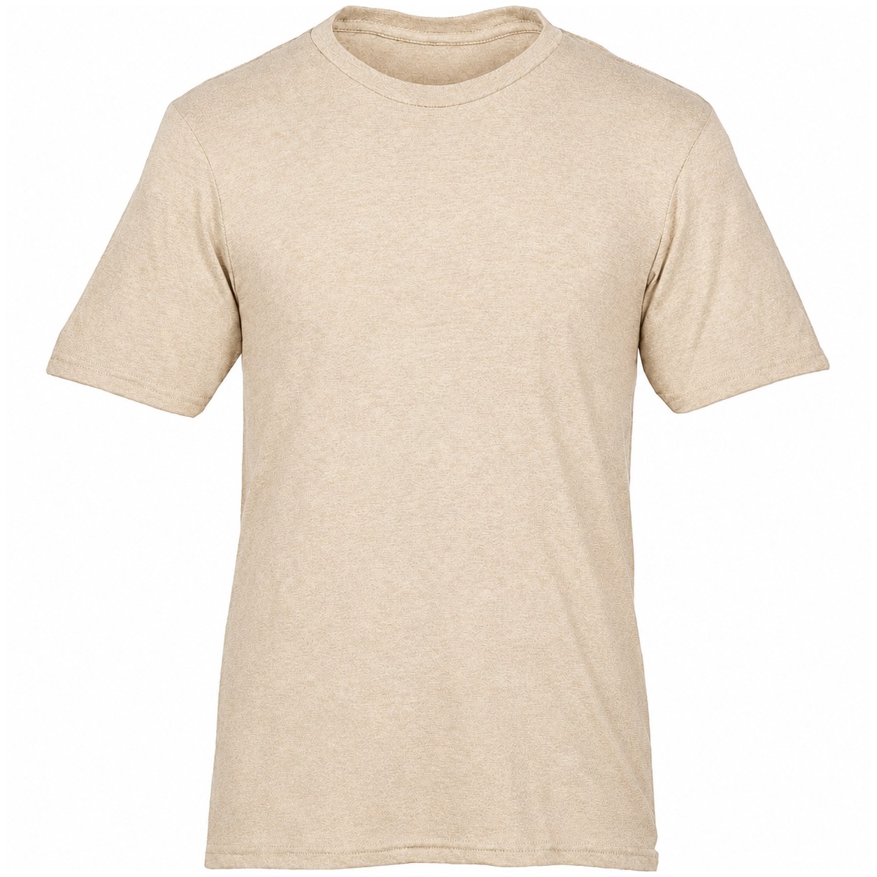 Men's Combed Ringspun Cotton T-Shirt — Beige