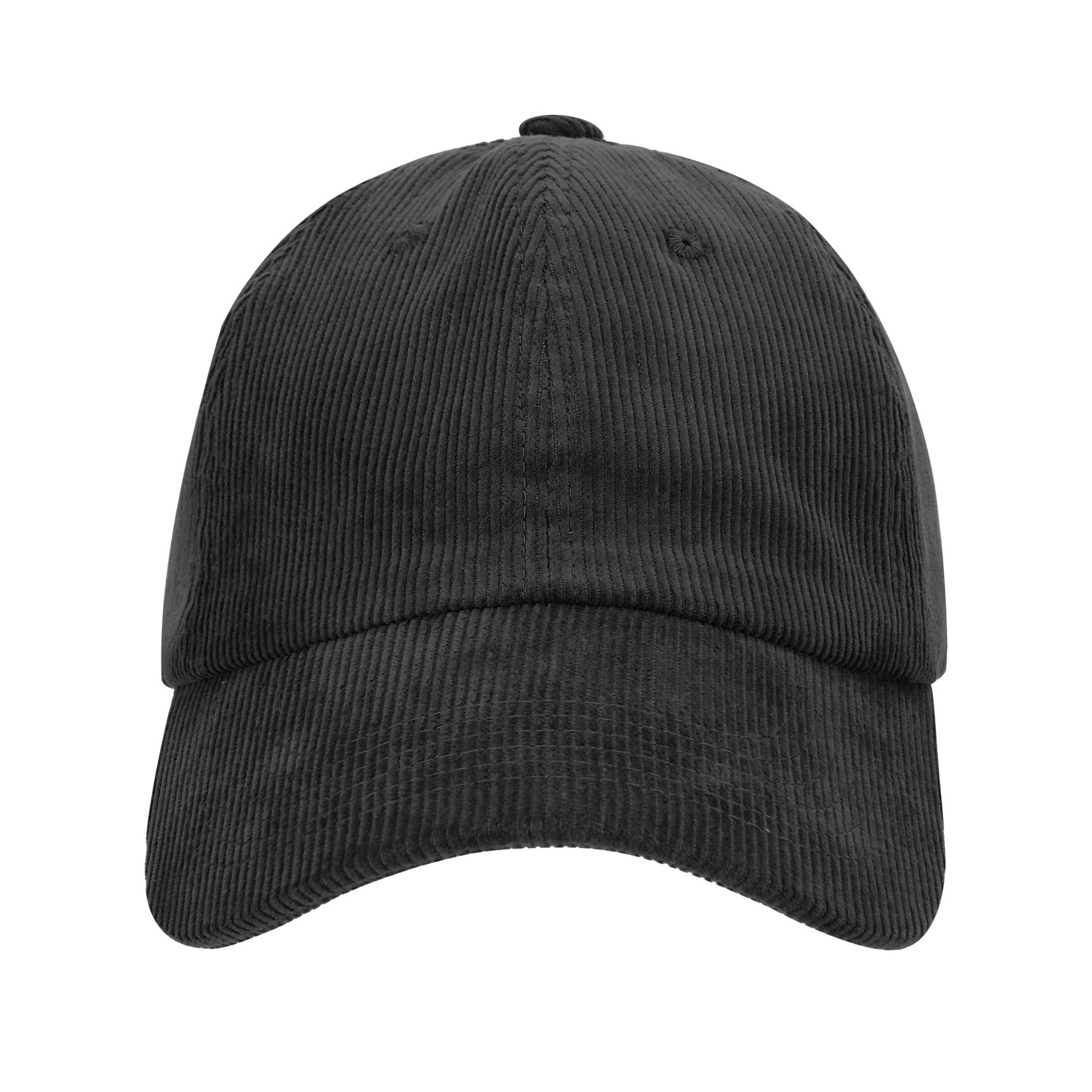 Corduroy Six Panel Crown Cap — view 2