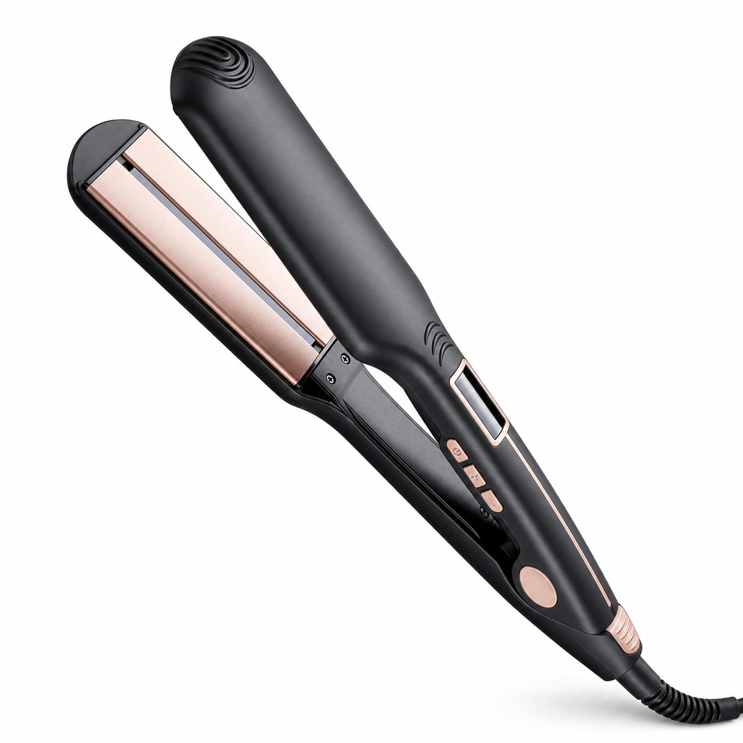Wide Plate Ceramic Hair Straightener — view 2