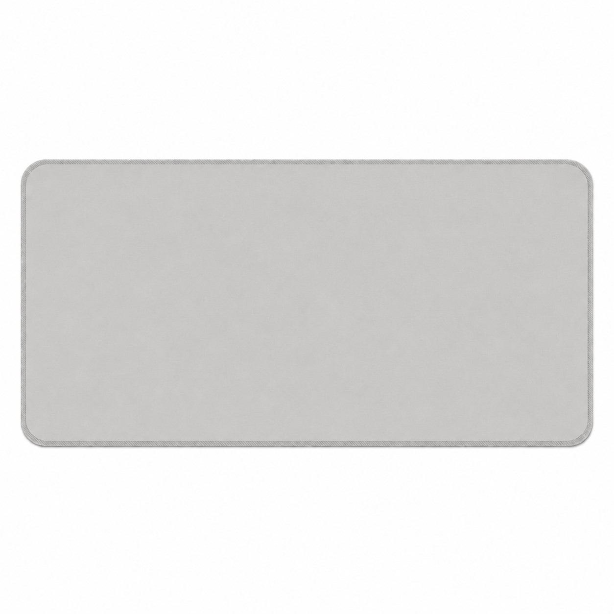 Large Fabric Counter Mat — Nickel Silver