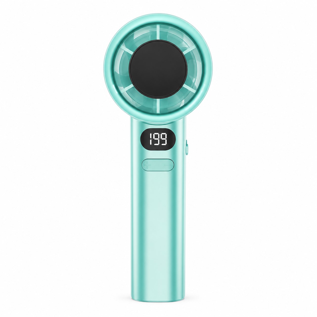 Mini Digital Turbo Handheld Fan — view 2