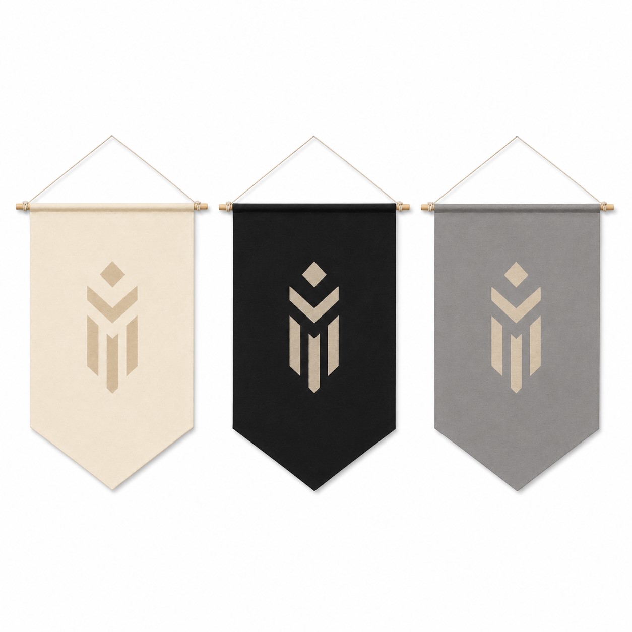 Double-Stitched Oxford Hanging Banner