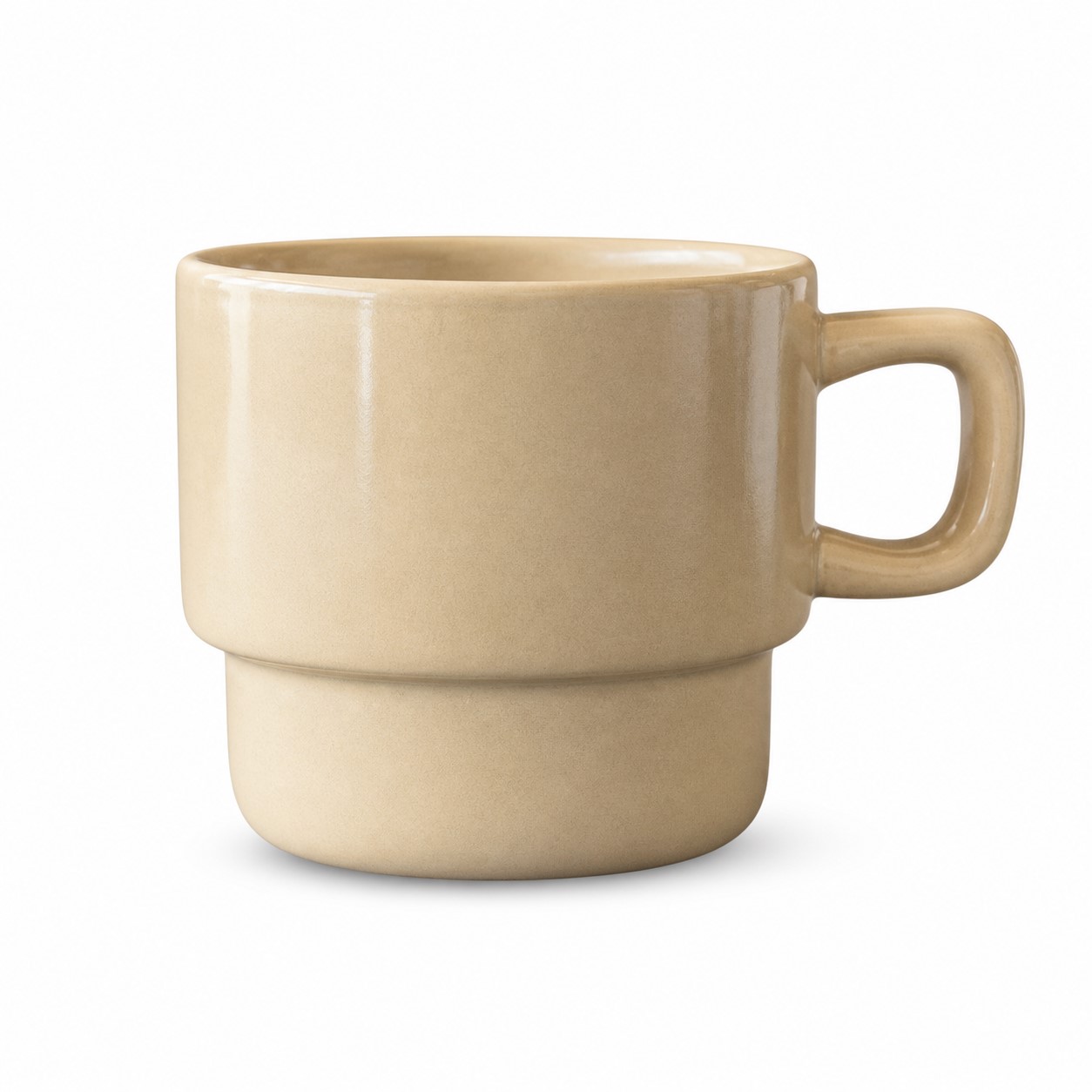 Stackable 10 Oz Ceramic Mug — view 2
