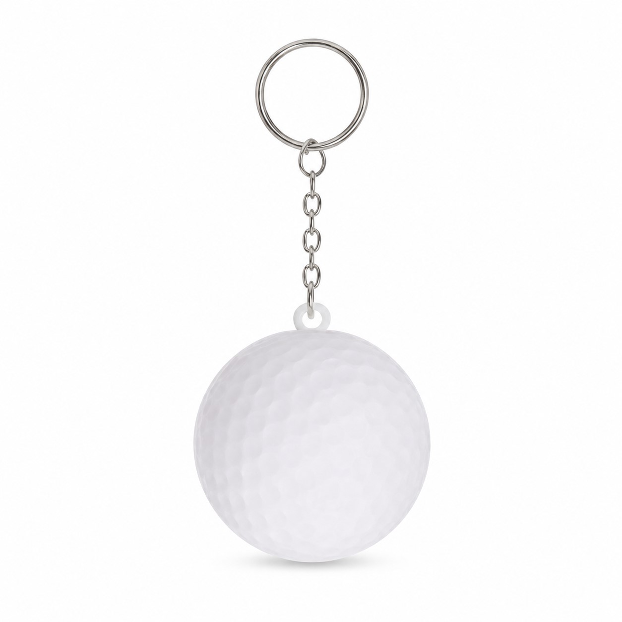 Polyester Foam Golf Ball Key Fob — view 2