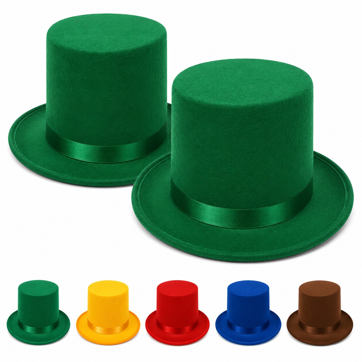 Wool Fabric Lincoln Costume Hat