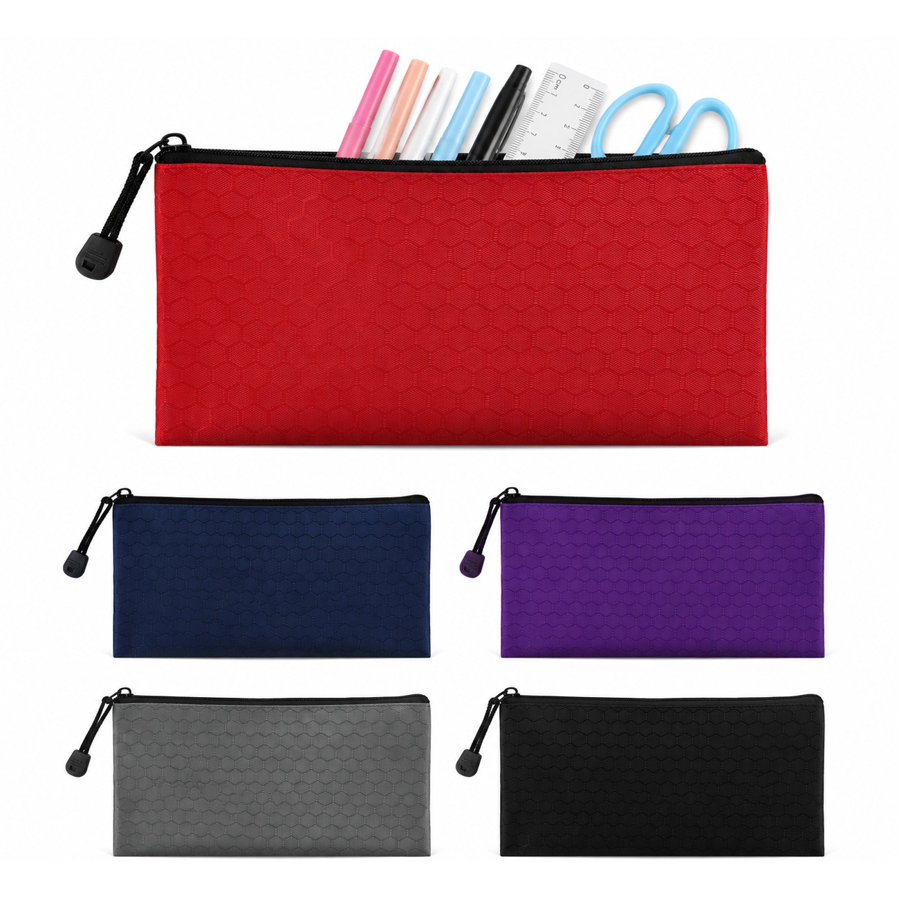 Zippered Storage 9" Travel Pouch