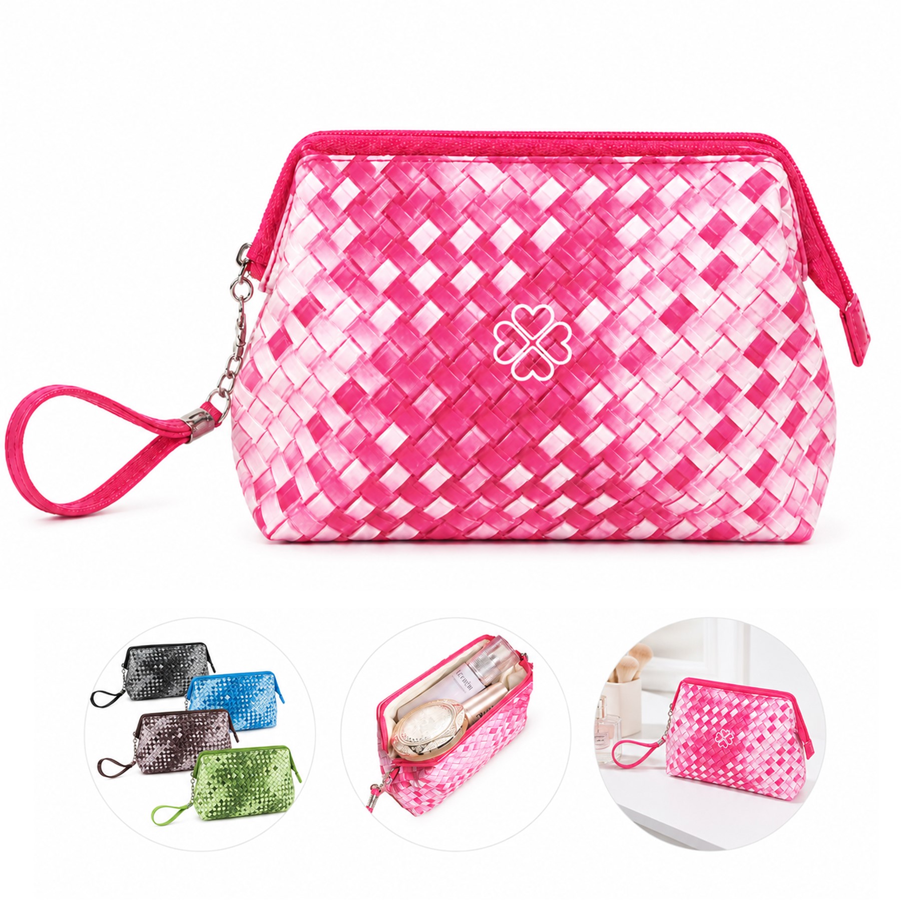 Woven ABS Plastic Cosmetic Organizer
