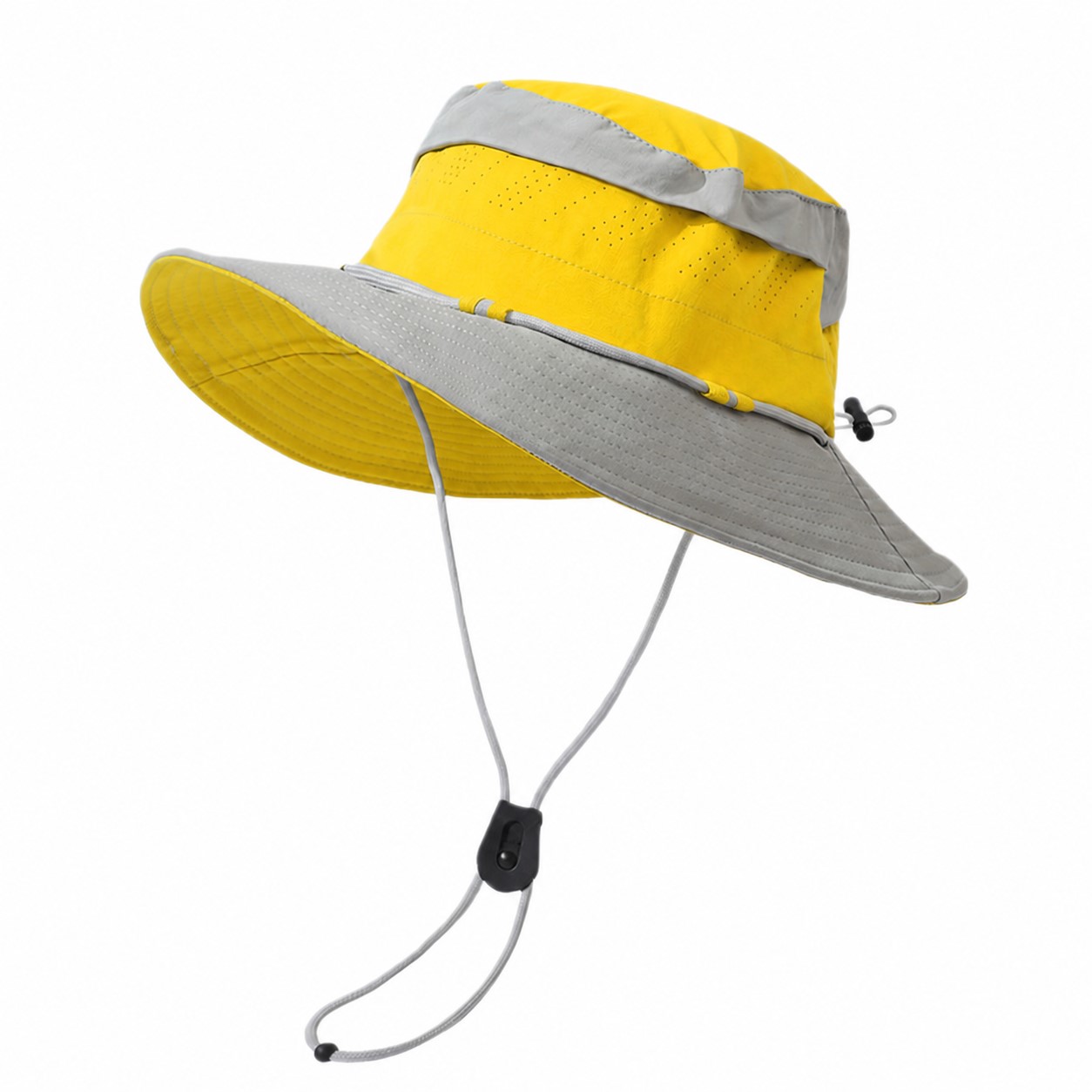 Polyester Vented Boonie Shade Hat — Yellow