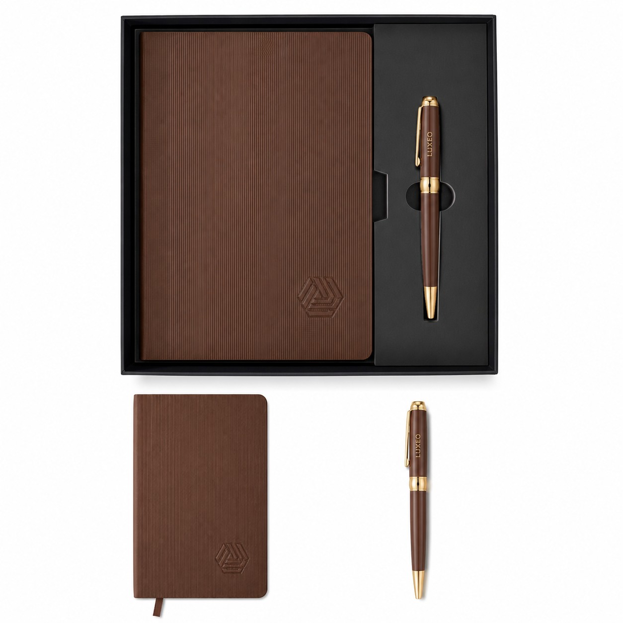 Executive PU Notebook Pen Gift Set
