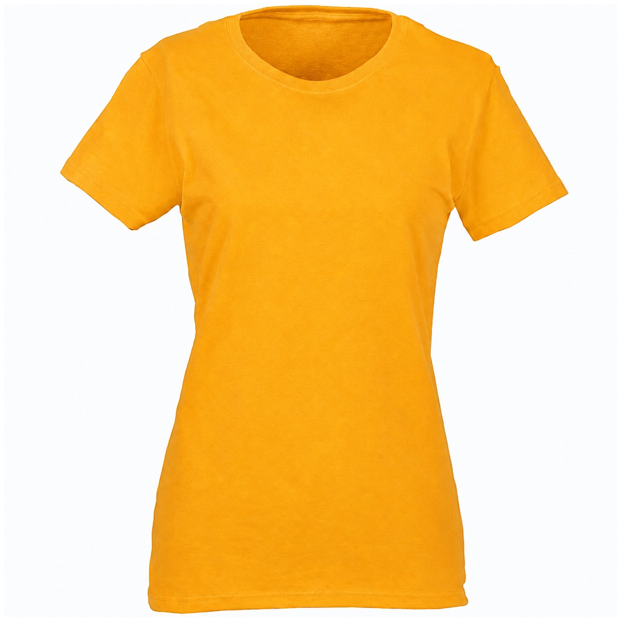 Ladies' Midweight Cotton T-Shirt — Gold