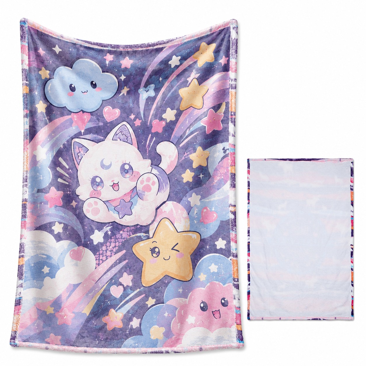 Soft Flannel Travel Blanket