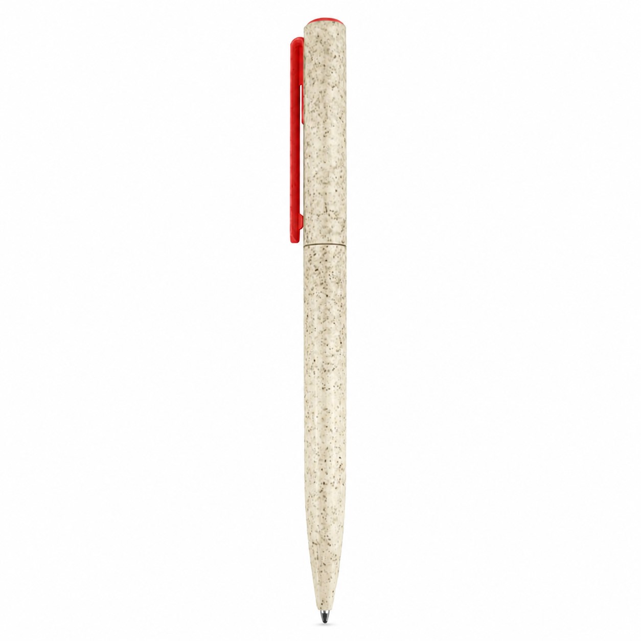 Wheat Straw Pocket Clip Ballpoint Pen — view 2
