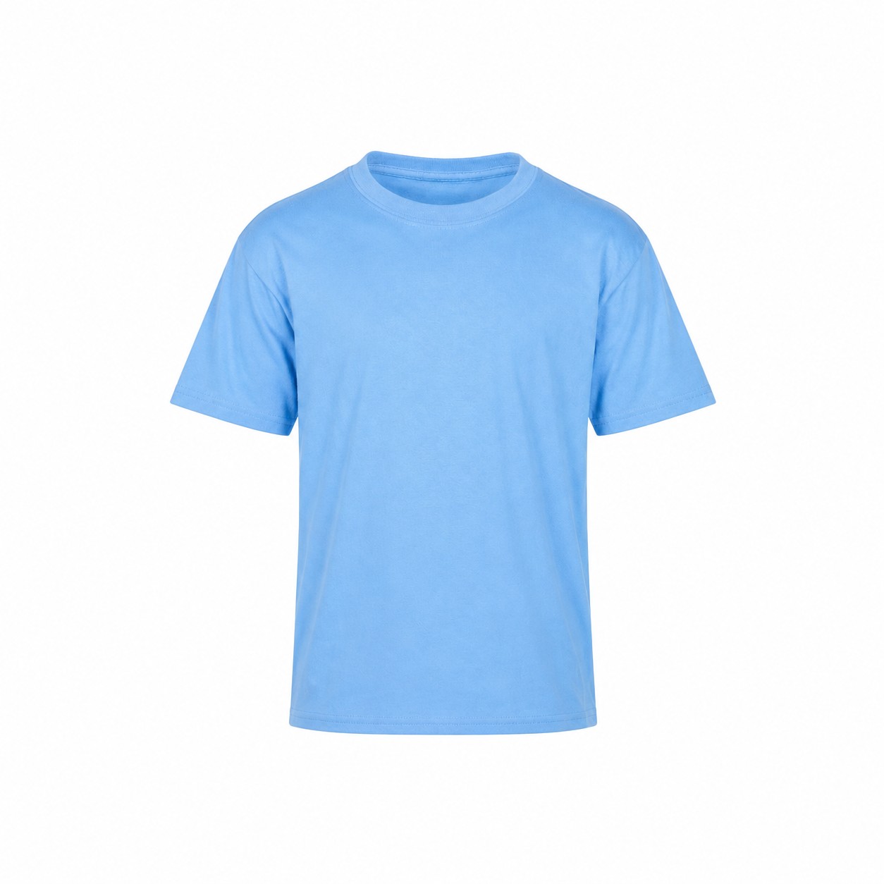 Essential Youth Cotton T Shirt — Blue