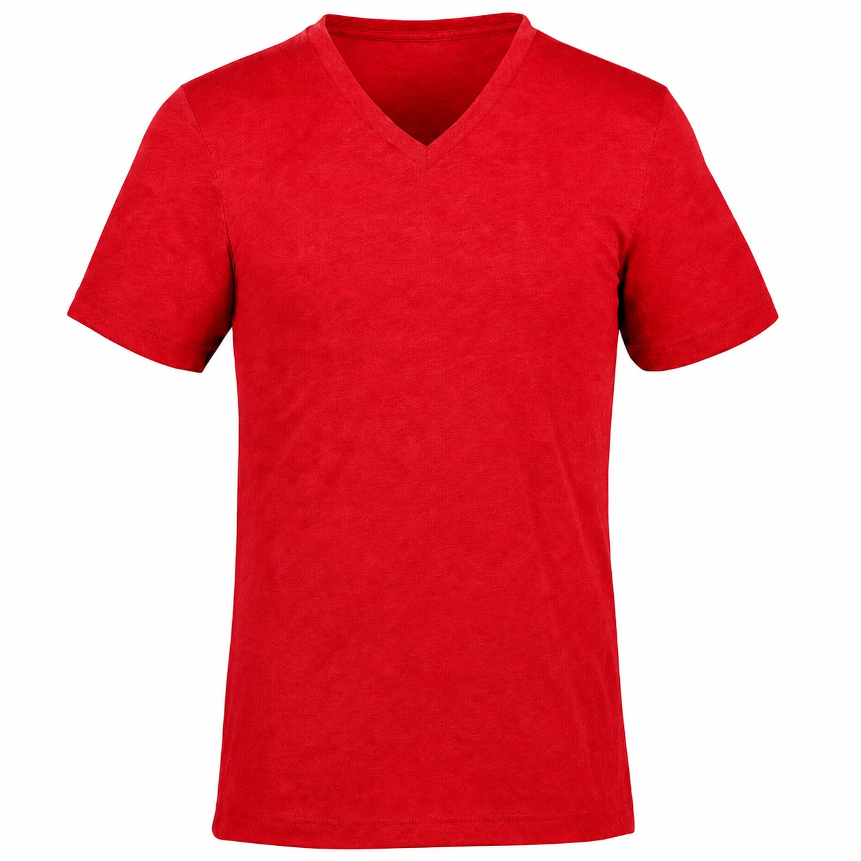 Men's UPF Stretch Half Zip Pullover — Red