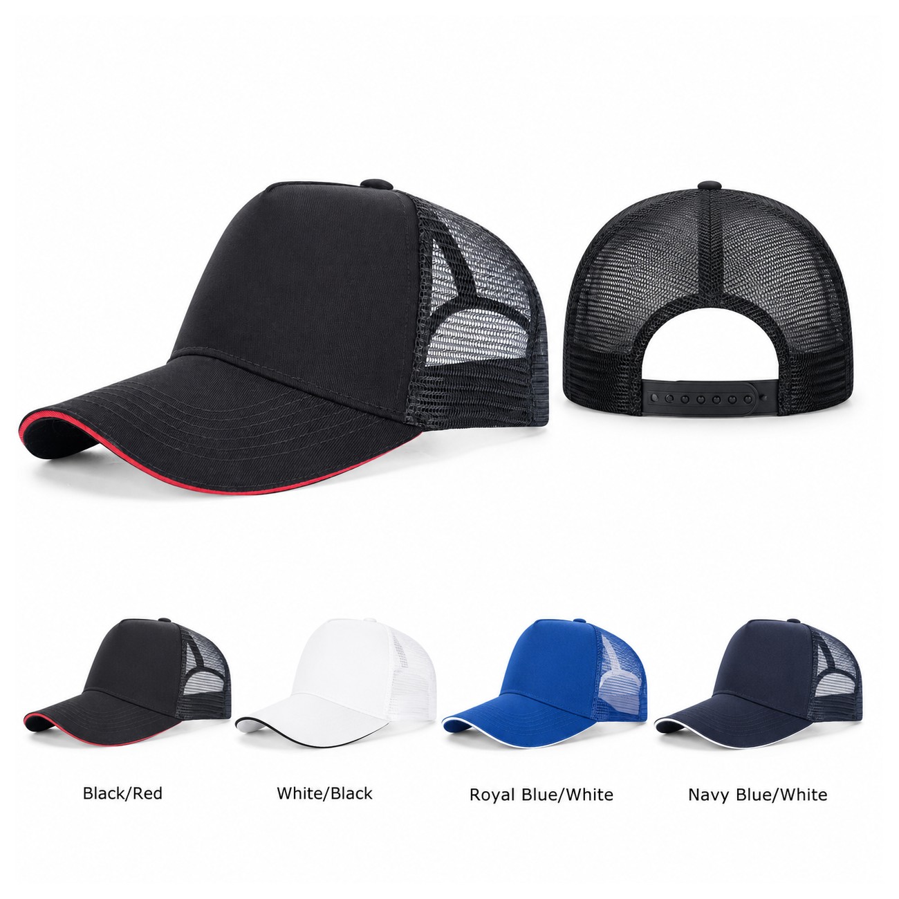 Polyester Cotton Twill Front Cap