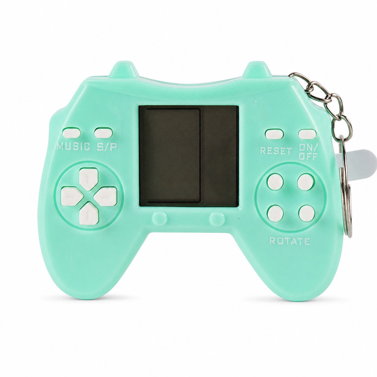 Mini ABS Brick Game Keychain — view 2