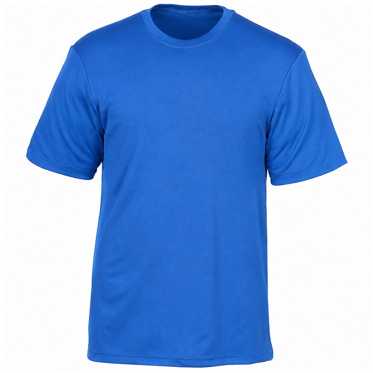 Moisture Wicking Polyester T Shirt — Blue
