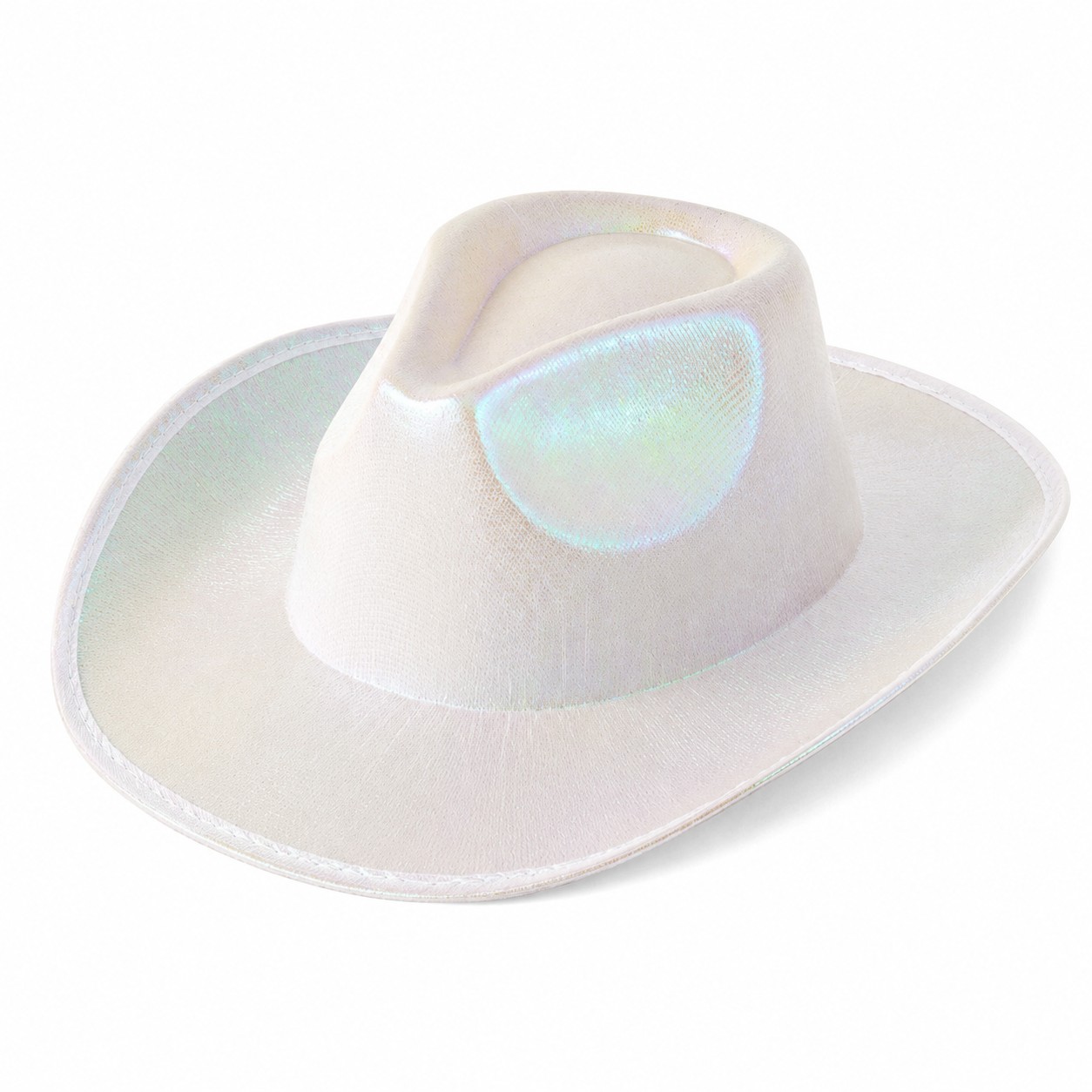 Shiny Polyester Nashville Cowboy Hat