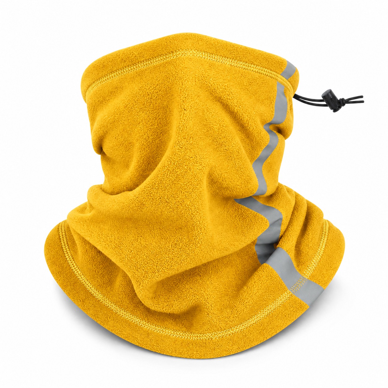 Reflective Safety Bandanna Scarf — Gold
