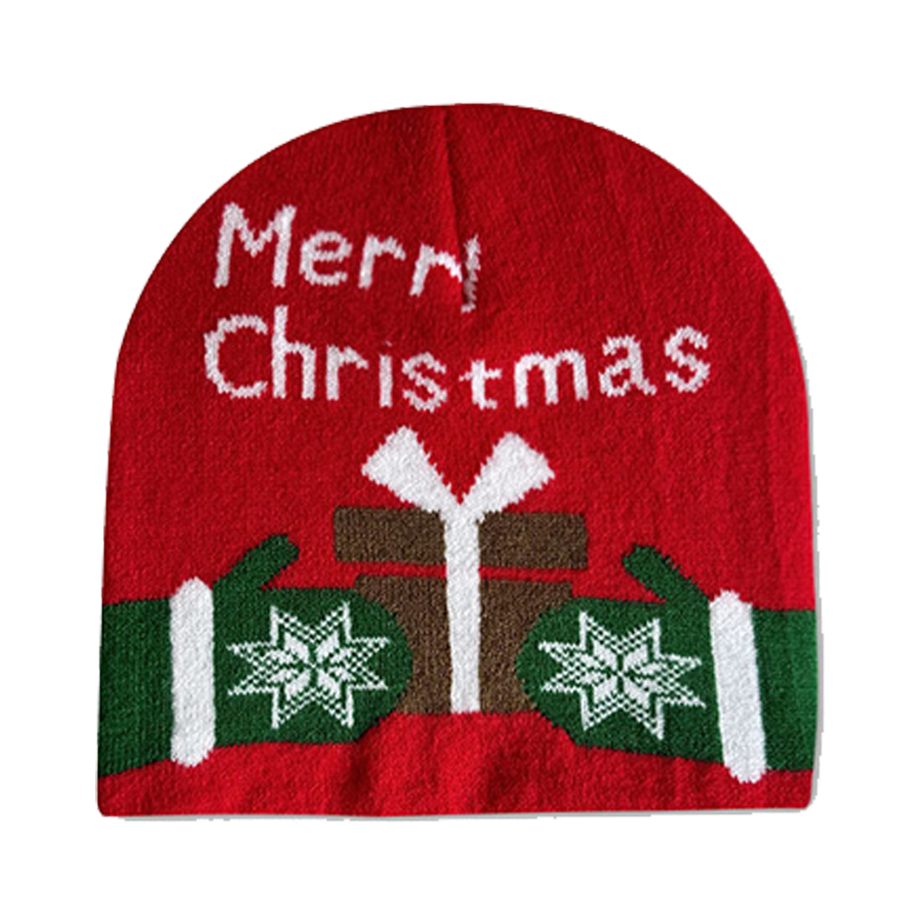 Acrylic Holiday Beanie Hat — view 2