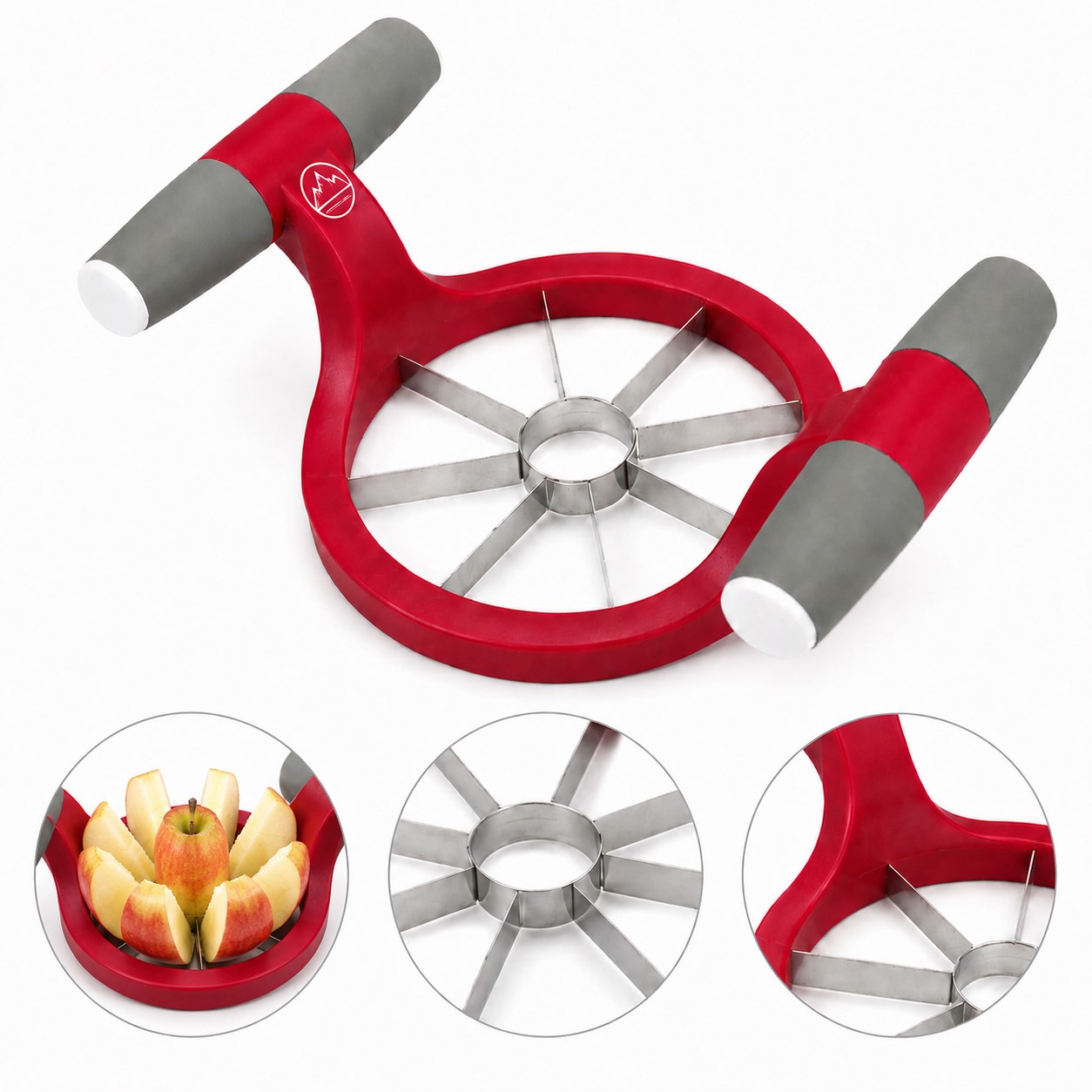 Handled Polypropylene Eight Section Fruit Cutter