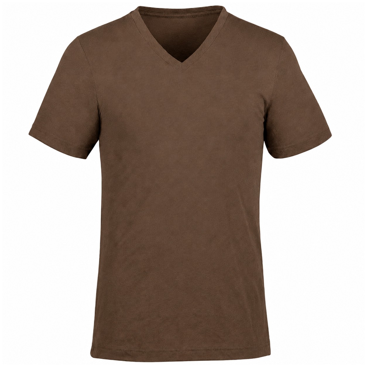 Men's UPF Stretch Half Zip Pullover — Brown