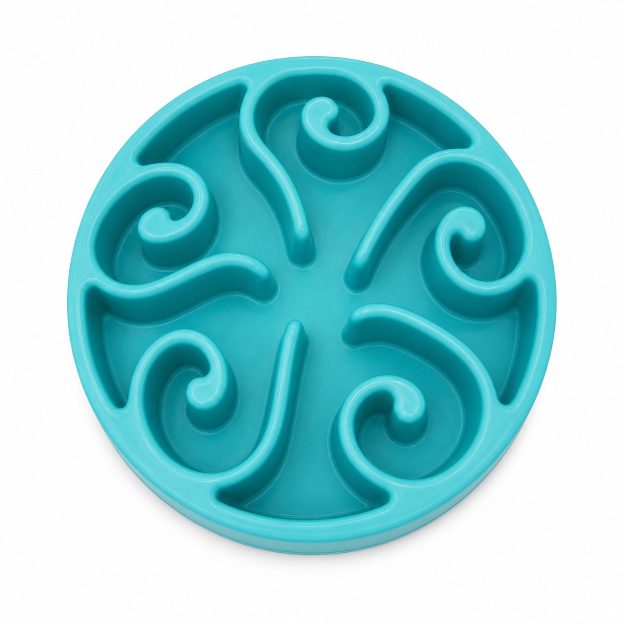 Round Five Section Slow Feeder Bowl — view 2