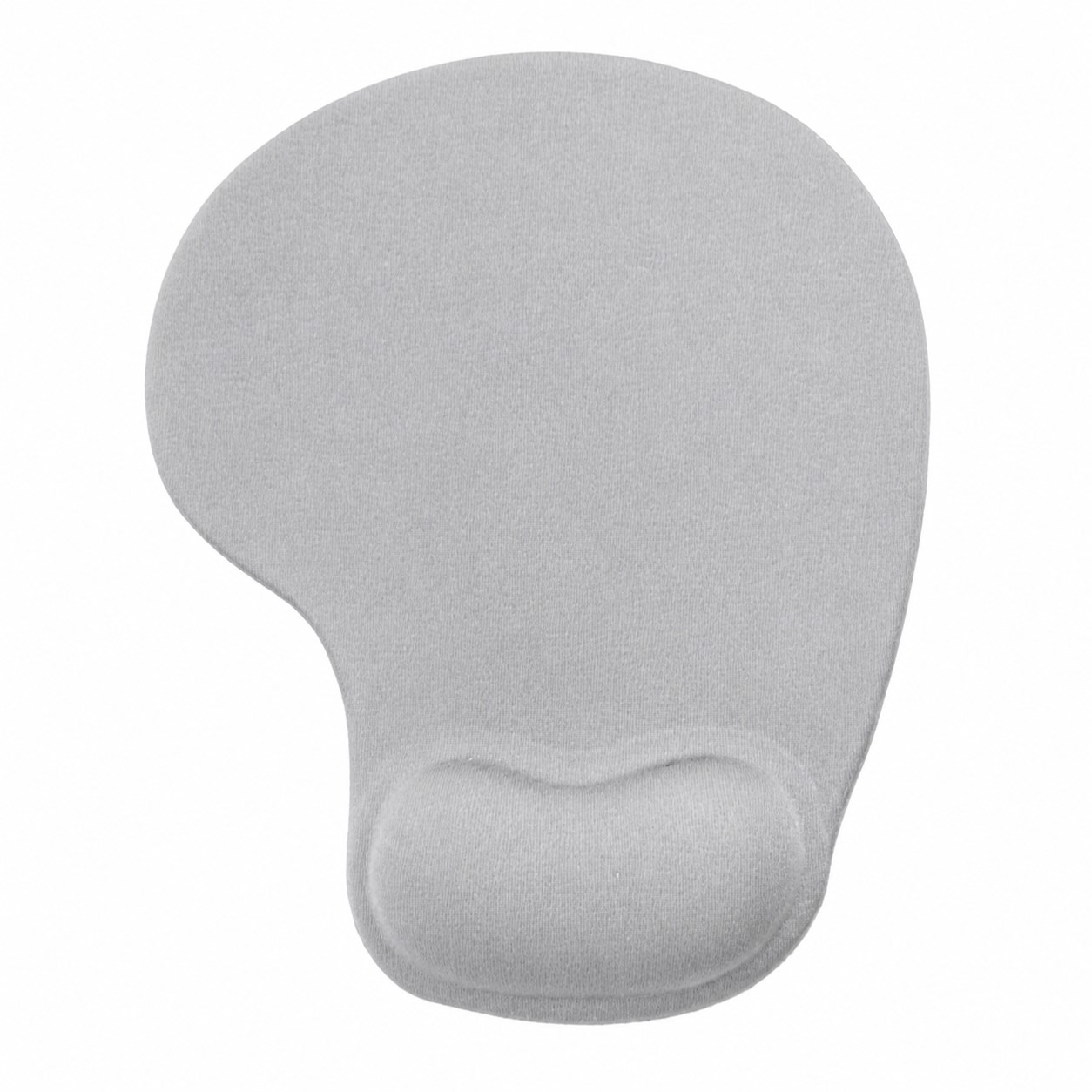 9" Gel Wrist Mouse Pad — Light Gray