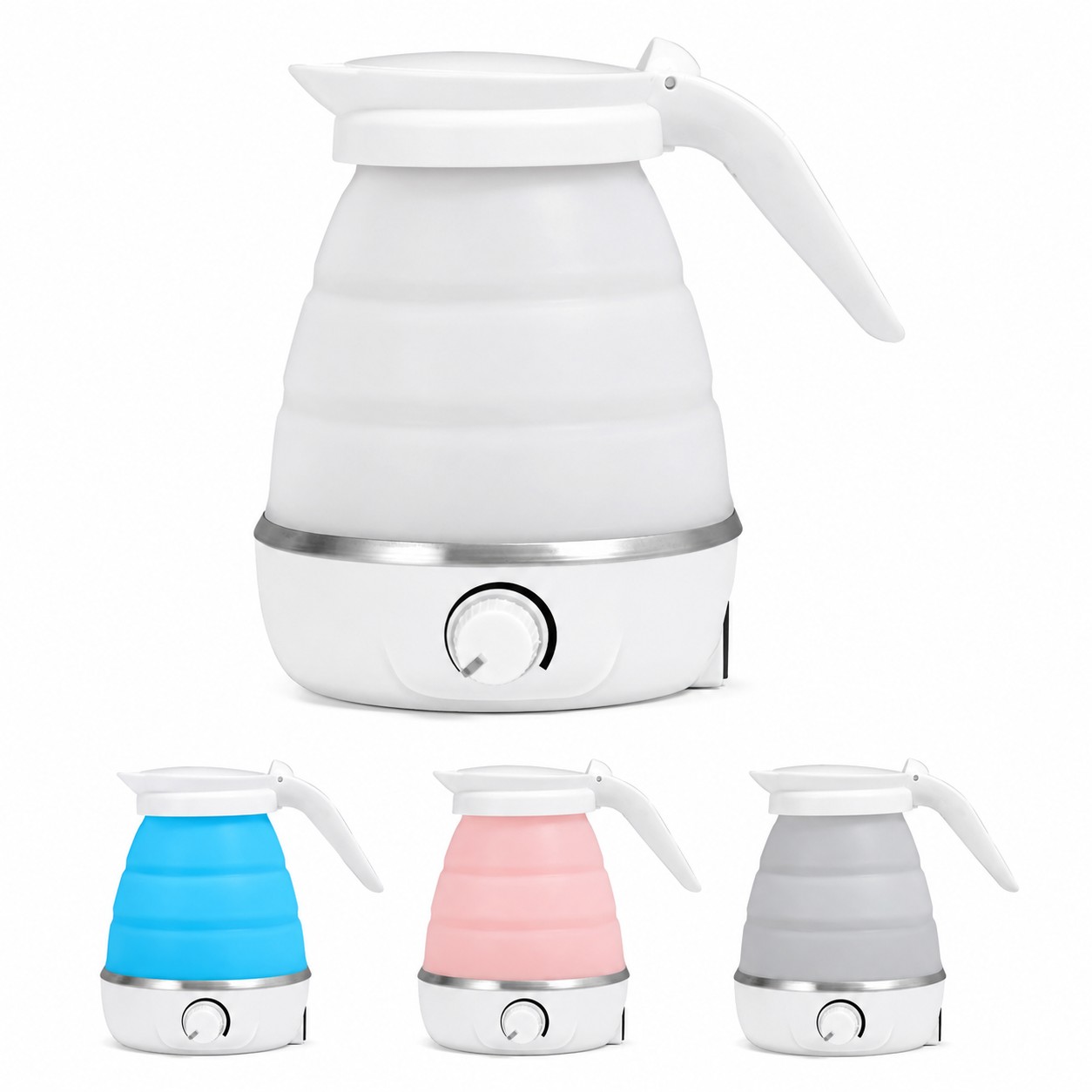 Collapsible Plastic Travel Kettle