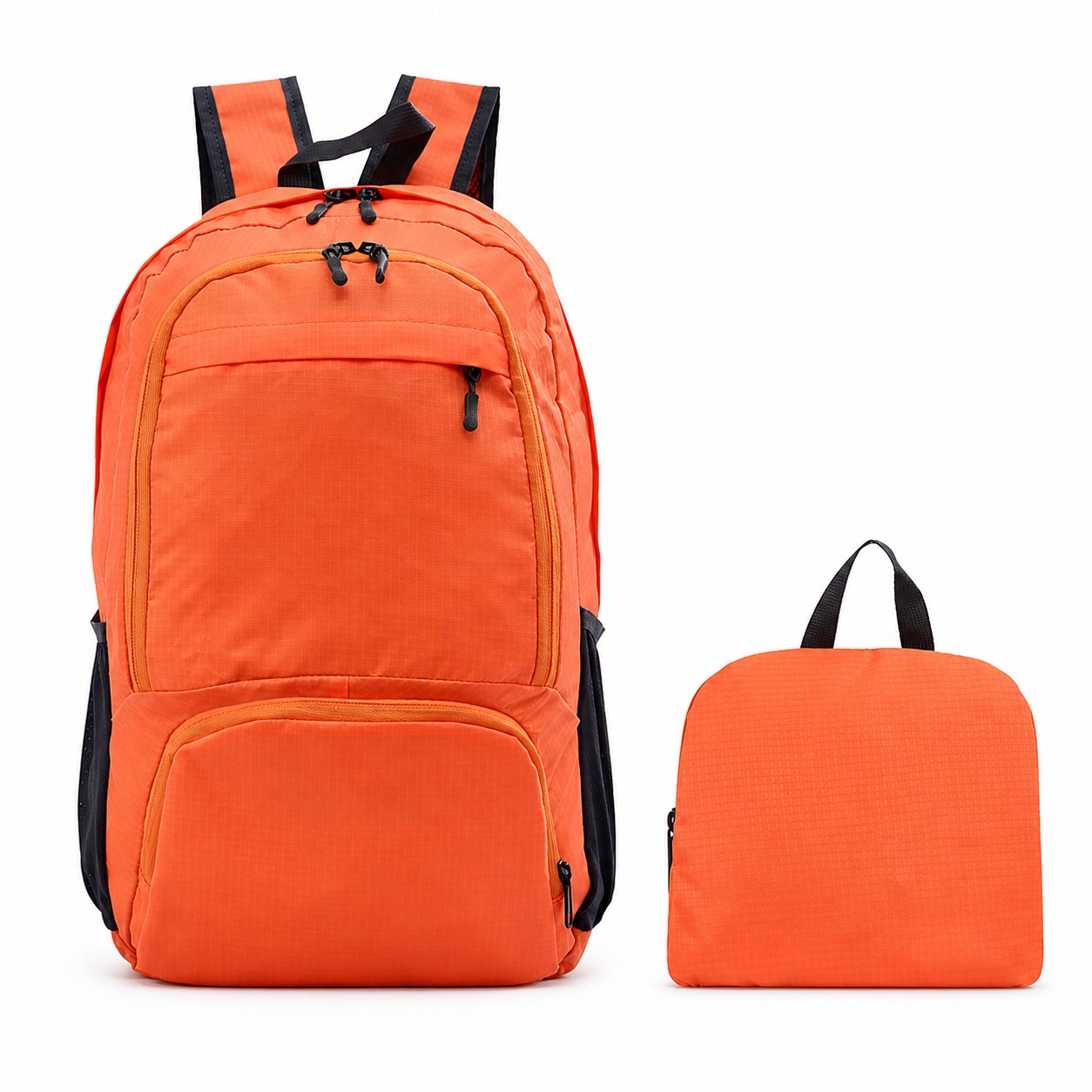 Foldable Mesh Fabric Travel Backpack — view 2