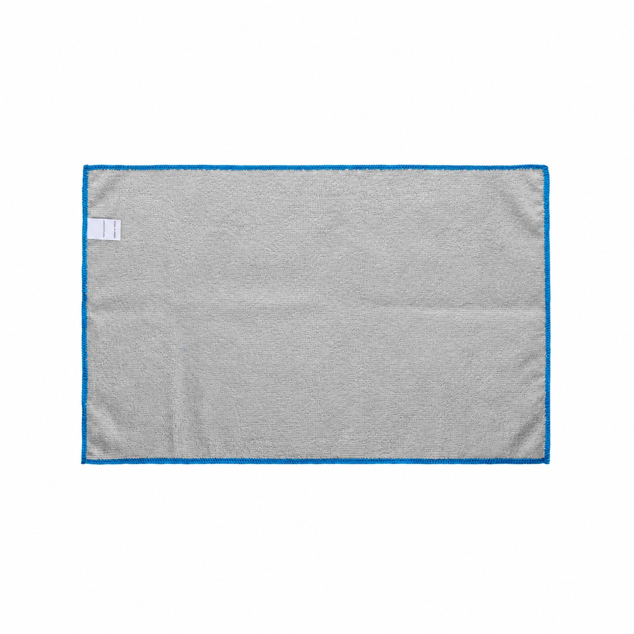 Microfiber Rally Towel With Stitched Edge — Nickel Silver