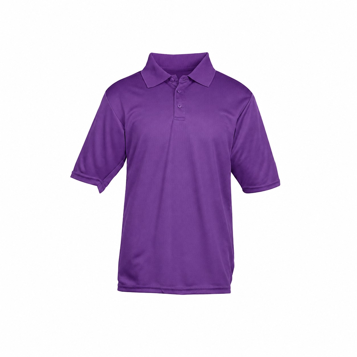 Pocket Sun Protection Polo — Purple