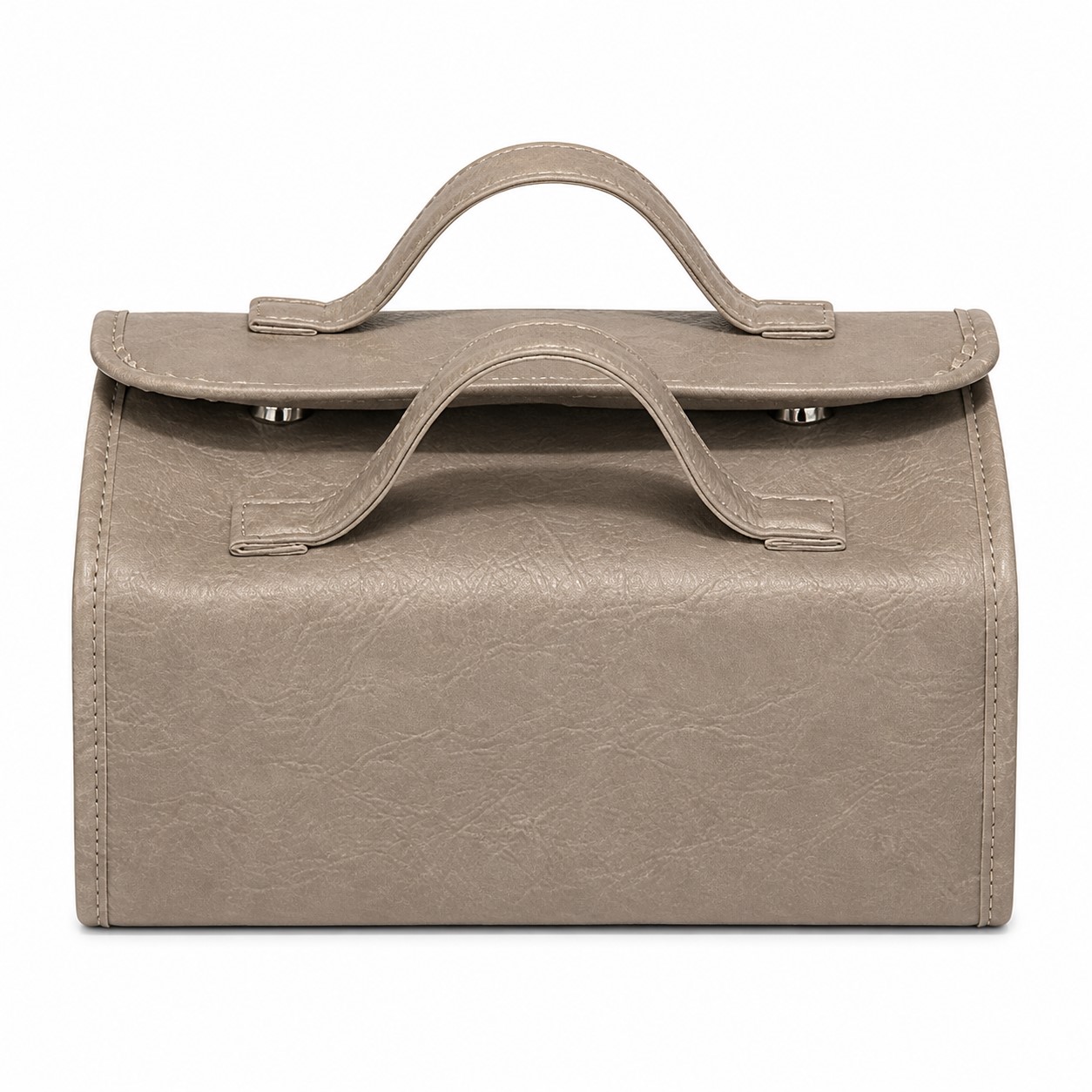 Folding PU Cosmetic Organizer Bag — view 2
