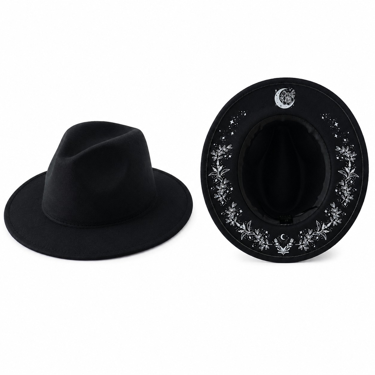 Polyester Gothic Cowboy Hat