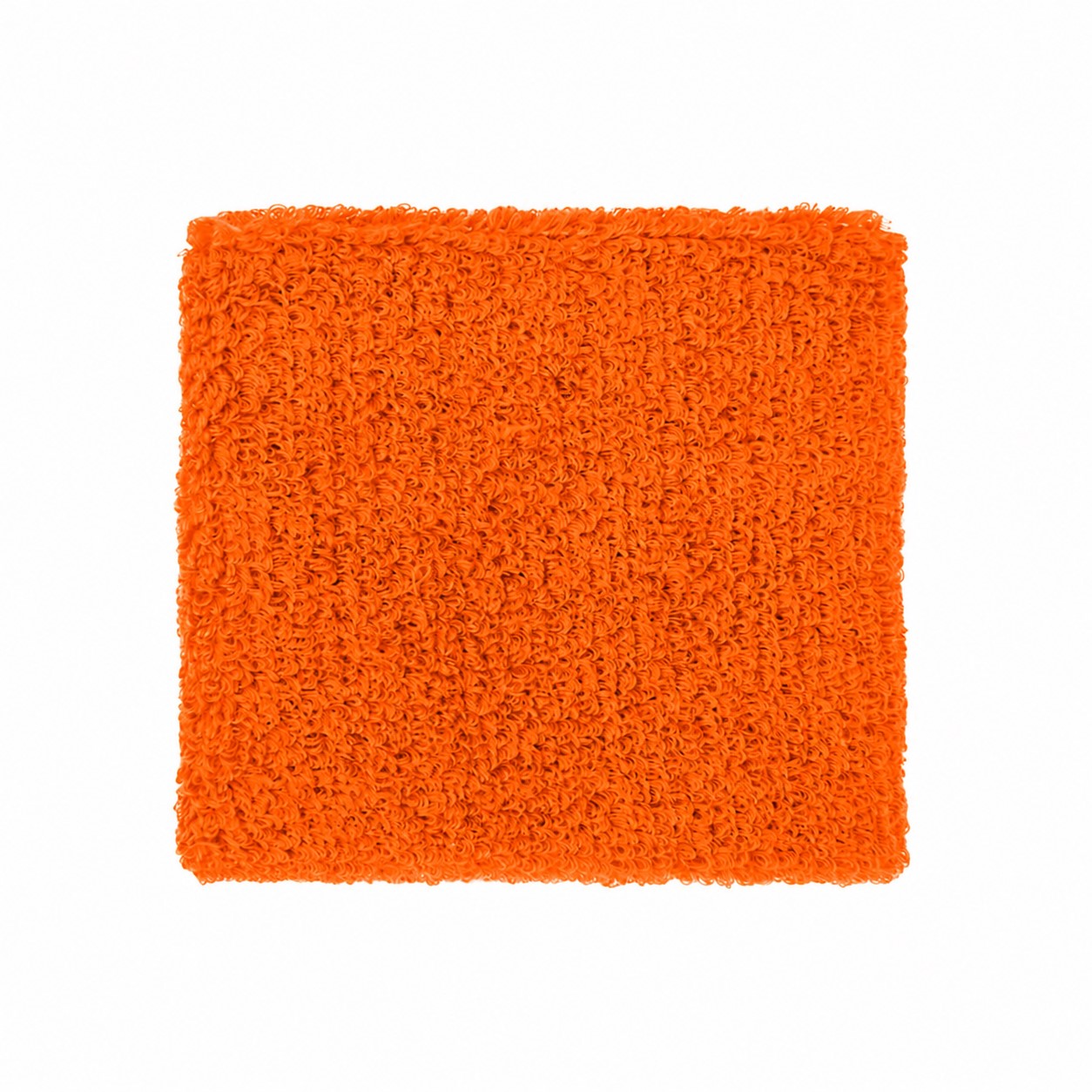 Athletic Sweatband Wristband — Orange
