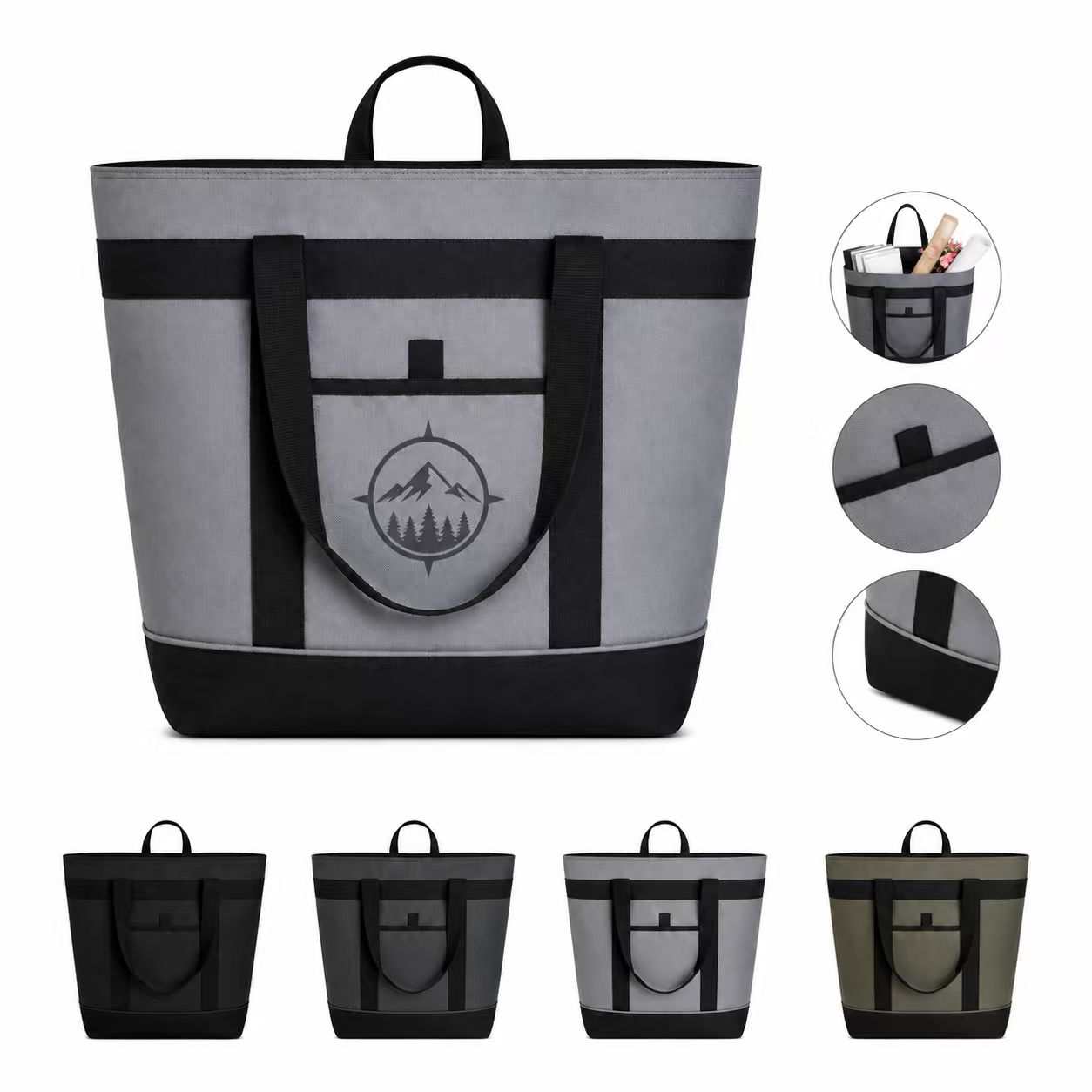 30 Can Polyester Insulated Cooler Tote