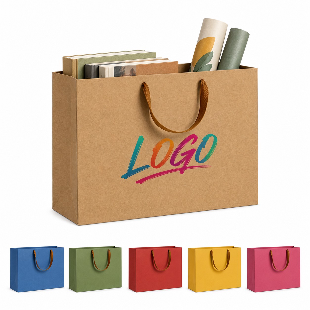Large Reusable Grocery Bag With Handles