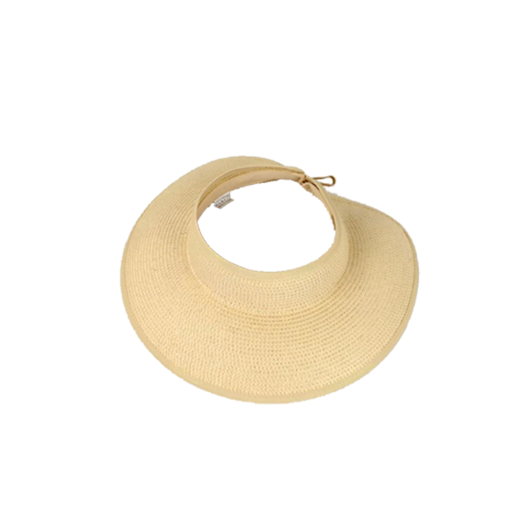 Foldable Straw Open Top Sun Hat — view 2