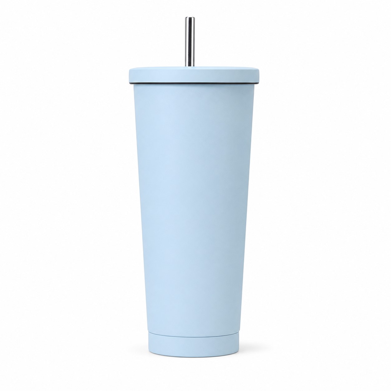 16 Oz Insulated Stainless Steel Straw Tumbler — view 2